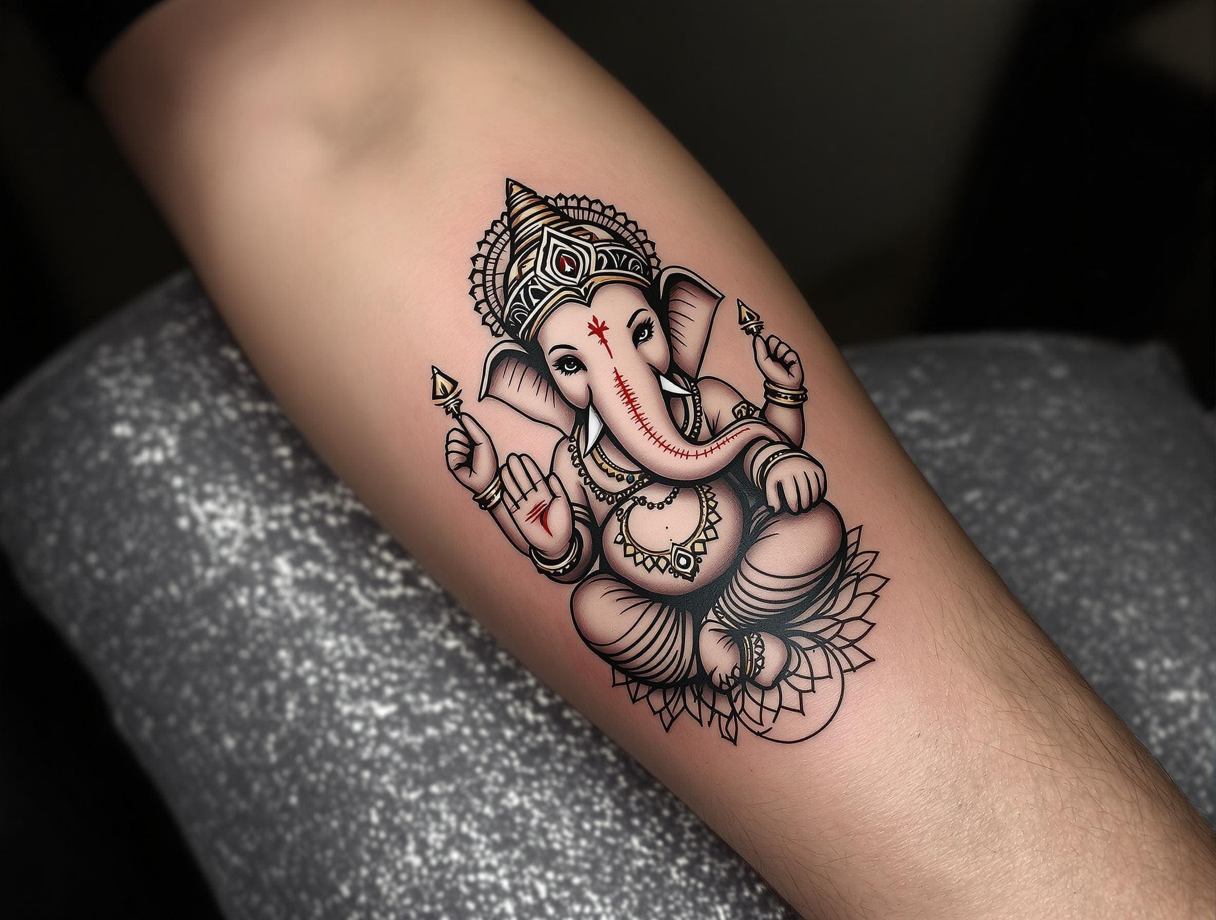 Tattoo Design Ganeshji