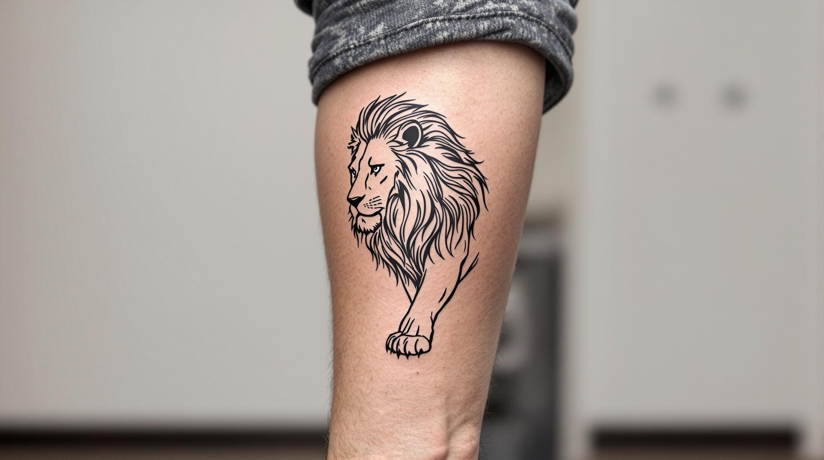 Tattoo Design Lion