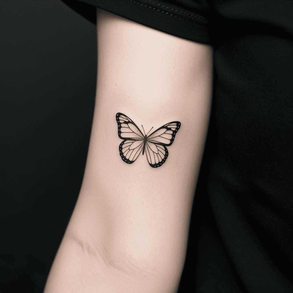 Tattoo design Butterfly